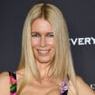 Claudia Schiffer la poitrine compressée dans une robe bustier, le mannequin toujours aussi sublime