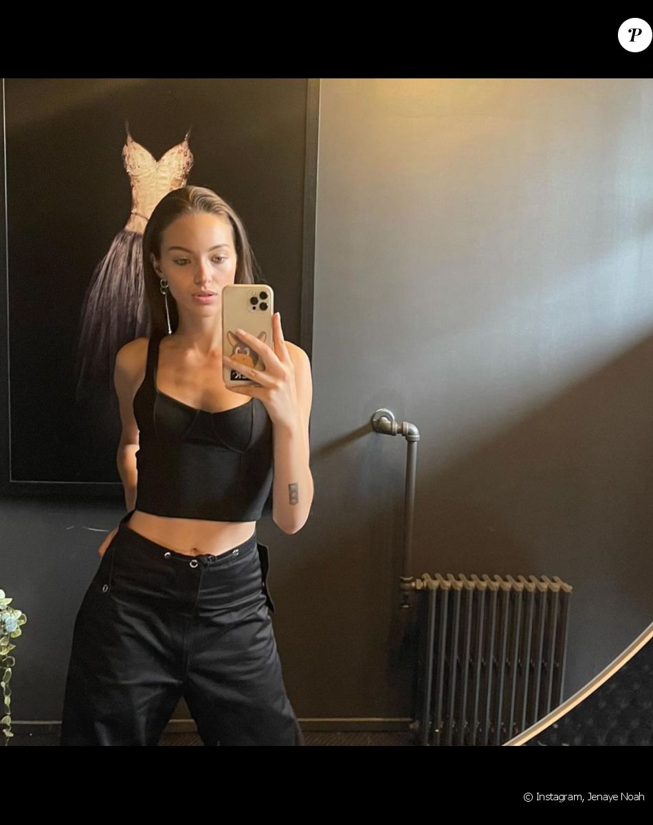 Jenaye Noah, la fille de Yannick Noah. Juin 2021.