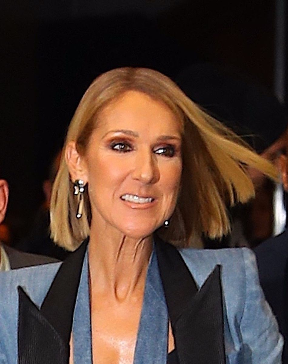 Celine Dion à la sortie de son hôtel à New York, le 14 novembre 2019