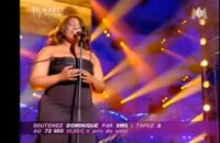 Miss Dominique chante "Calling You" dans "Nouvelle Star"