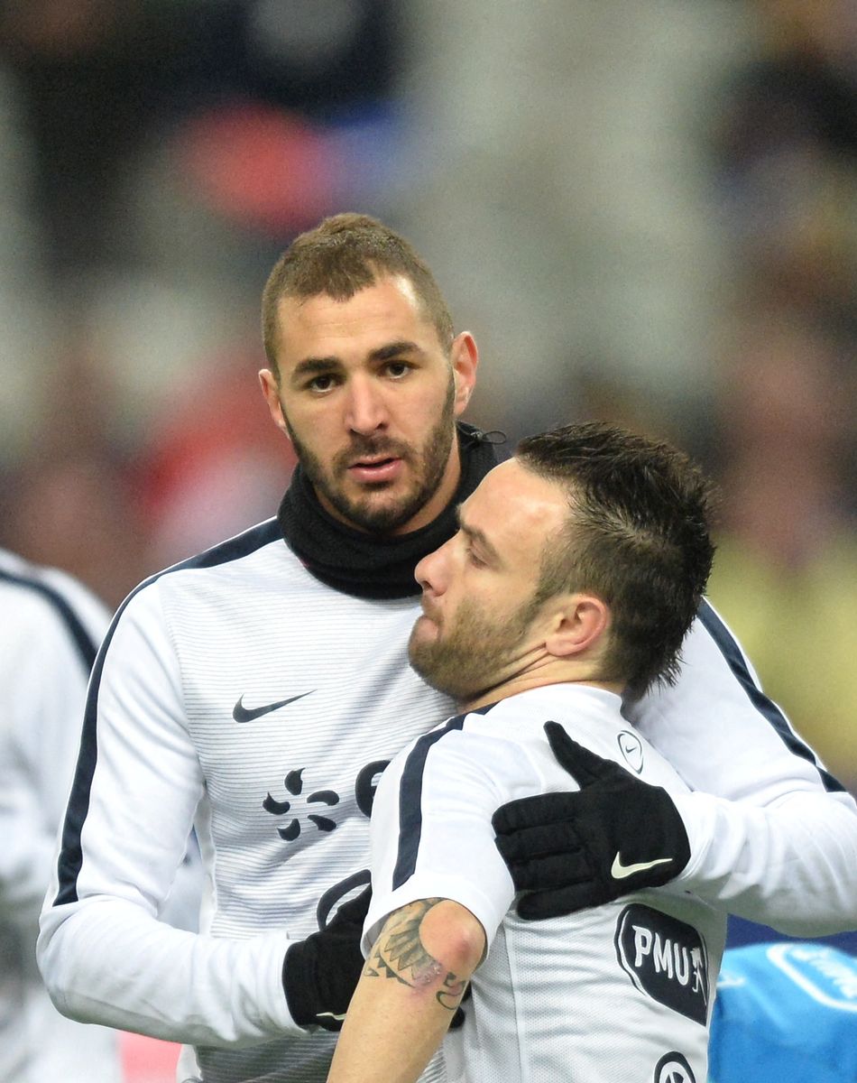 Karim Benzema - Mathieu Valbuena : France vs Bresil - match amical.