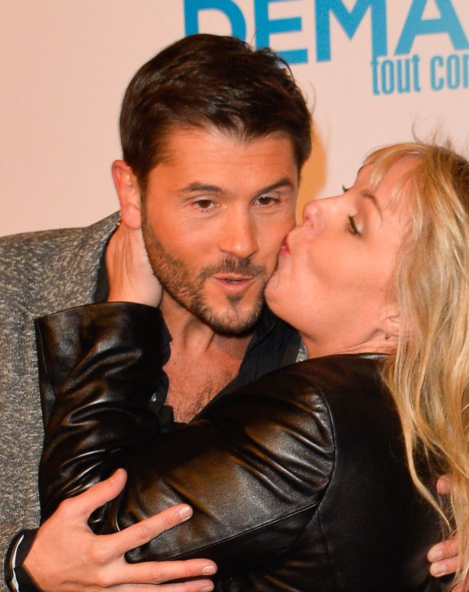 Christophe Beaugrand, Valérie Damidot - Avant-première du film "Demain tout commence" au Grand Rex à Paris, le 28 novembre 2016. © Coadic Guirec/Bestimag