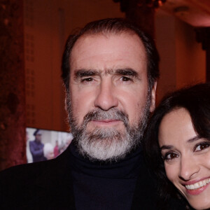 Eric Cantona et sa femme Rachida Brakni lors de la soirée de gala de la 18ème édition du "Dîner de la mode du Sidaction" au Pavillon Cambon Capucines - Potel et Chabot à Paris, France, le 23 janvier 2020. © Rachid Bellak/Bestimage 