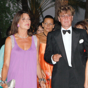 Caroline de Monaco et le prince Ernst August de Hanovre au bal de la Croix-Rouge de Monaco en 2008.
