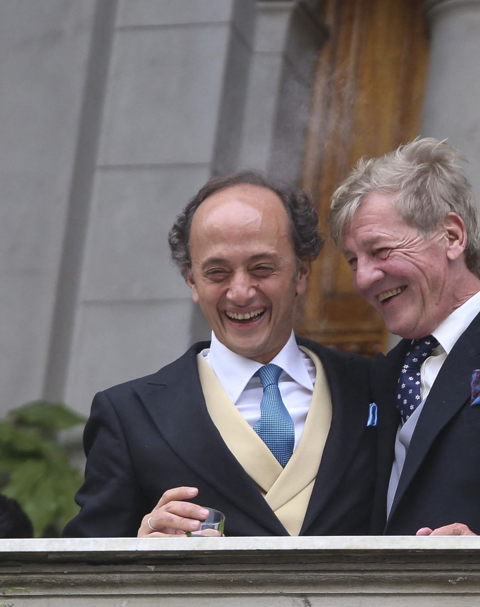 Ernst-August de Hanovre - Cocktail et déjeuner lors du mariage du prince Christian de Hanovre avec Alessandra de Osma à Lima au Pérou, le 16 mars 2018.