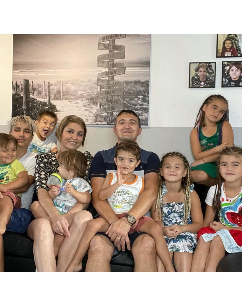 La famille Pellissard de "Familles Nombreuses"