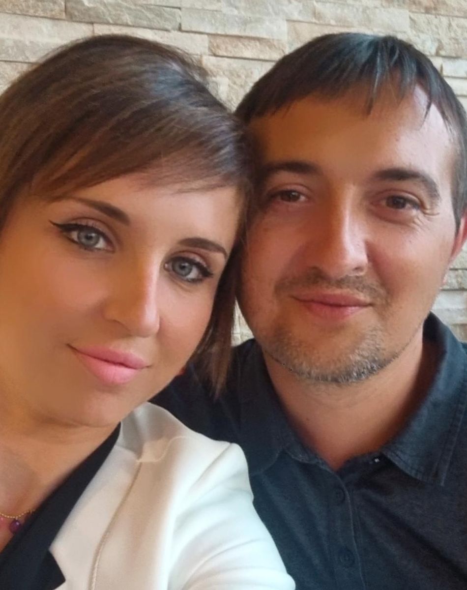 Amandine Pellissard et son mari Alexandre, le 16 juillet 2021