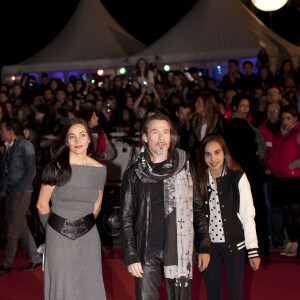 Florent Pagny, sa femme Azucena et leur fille Ael - 15eme edition des NRJ Music Awards a Cannes. Le 14 decembre 2013 