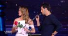 Iris Mittenaere dans "La chanson secrète" sur TF1.