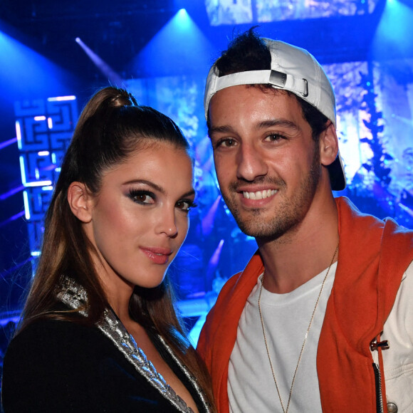 Iris Mittenaere et son compagnon Diego El Glaoui - People au défilé de mode Femmes prêt-à-porter printemps-été 2022 "Balmain" à la Seine Musicale à Paris. Le 29 septembre 2021 © Veeren Ramsamy-Christophe Clovis / Bestimage 