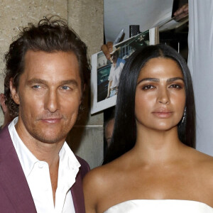 Matthew McConaughey avec sa femme Camila Alves - Les célébrités arrivent à la première du film White Boy Rick à l'occasion du festival de Toronto le 7 septembre 2018.