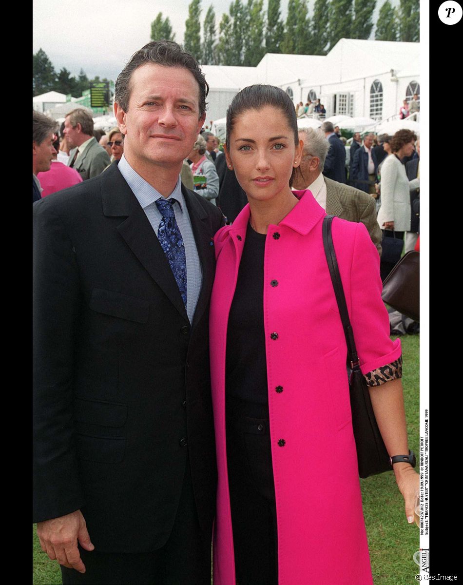 Francis Huster et Cristiana Reali - Archives. 1999