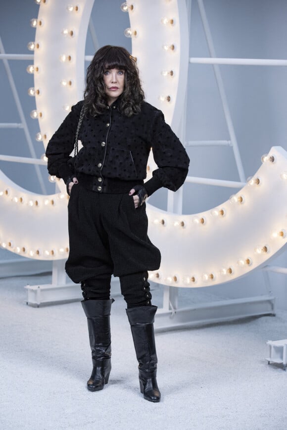Isabelle Adjani - Photocall du défilé de mode prêt-à-porter printemps-été 2021 "Chanel" au Grand Palais à Paris. Le 6 octobre 2020 © Olivier Borde / Bestimage
