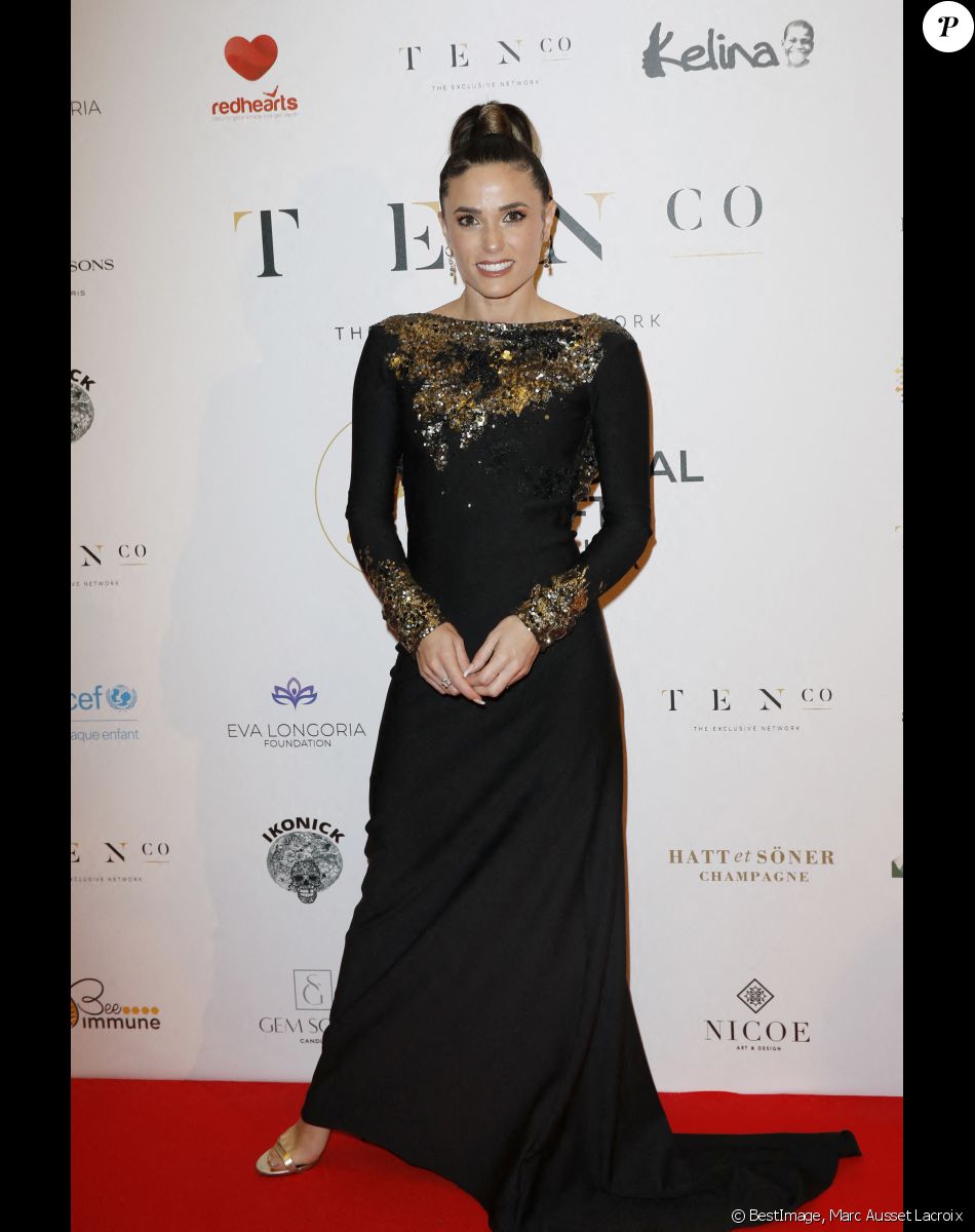 Capucine Anav - Photocall de la 10ème édition du "Global Gift Gala 2021" à l'hôtel Four Seasons Hotel George V à Paris le 30 octobre 2021.© Marc Ausset Lacroix/Bestimage