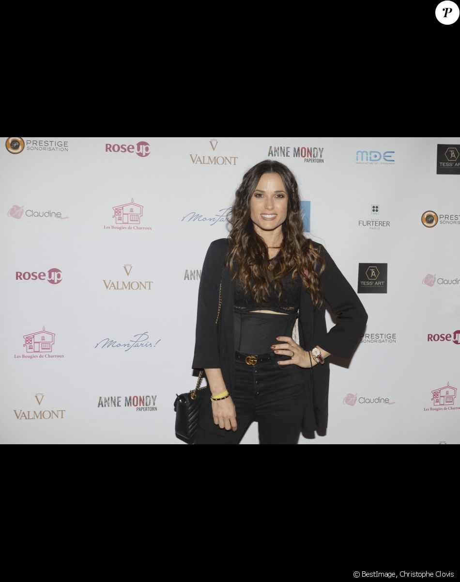 Exclusif - Capucine Anav - Photocall de la 6ème édition du cocktail "A Claudine" au profit de l'association "RoseUp" au restaurant "Mon Paris !" à Paris. Le 14 octobre 2019 © Christophe Clovis / Bestimage