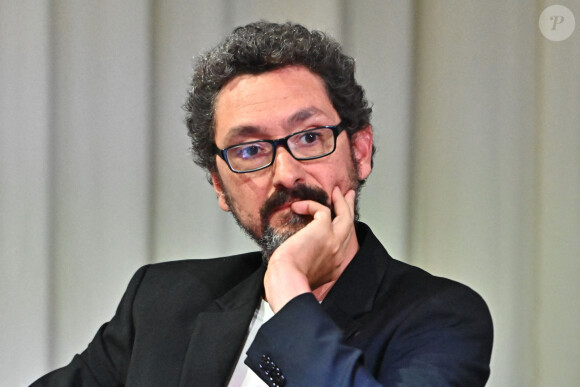 David Foenkinos, l'un des membres du Jury de la 3eme édition du Festival Cinéroman à la salle de l'Artistique à Nice, le 22 octobre 2021.