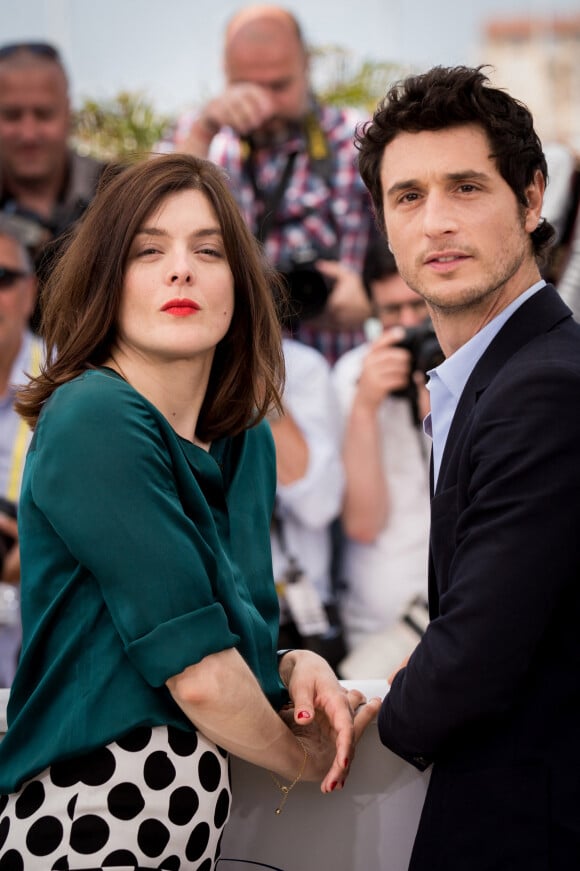 Valérie Donzelli et Jérémie Elkaïm - Photocall du film "Marguerite & Julien" lors du 68ème festival international du film de Cannes. Le 19 mai 2015. 