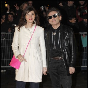 Philippe Manoeuvre et sa compagne Candice. En 2010 à Paris.