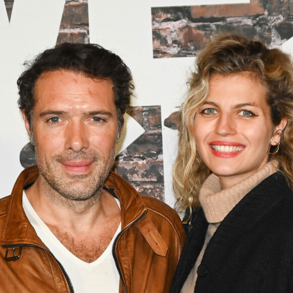 Nicolas Bedos et sa compagne Pauline Desmonts à l'avant-première du film "West Side Story" réalisé par Steven Spielberg au Grand Rex à Paris le 2 décembre 2021. © Coadic Guirec/Bestimage