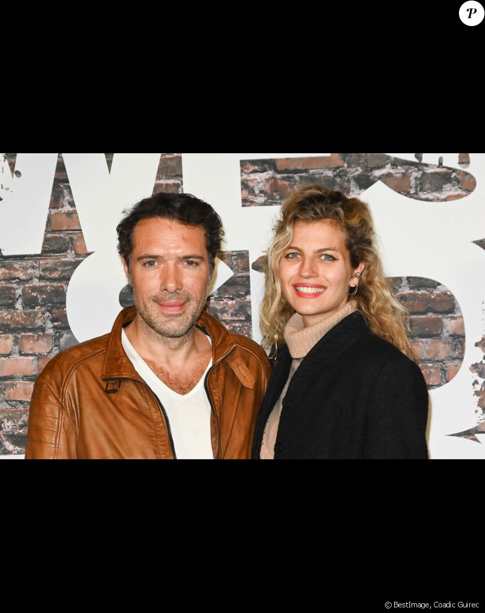 Nicolas Bedos et sa compagne Pauline Desmonts à l'avant-première du film "West Side Story" réalisé par Steven Spielberg au Grand Rex à Paris le 2 décembre 2021. © Coadic Guirec/Bestimage