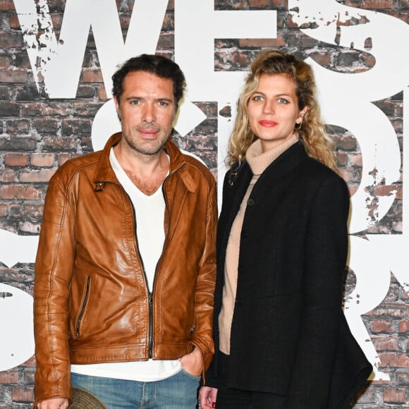 Nicolas Bedos et sa compagne Pauline Desmonts à l'avant-première du film "West Side Story" réalisé par Steven Spielberg au Grand Rex à Paris. © Coadic Guirec/Bestimage