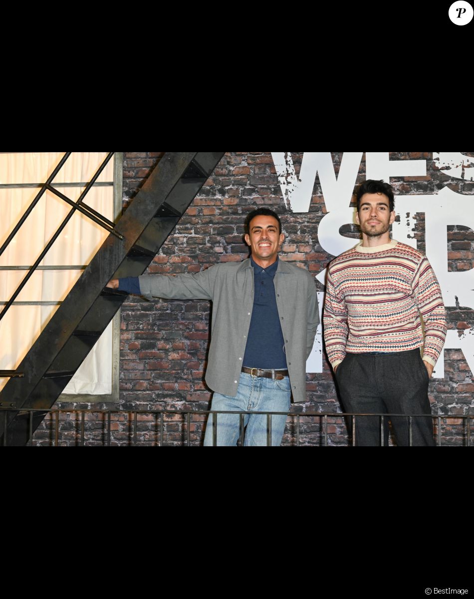 David Sollazzo et Alexis Loizon à l'avant-première du film "West Side Story" réalisé par Steven Spielberg au Grand Rex à Paris le 2 décembre 2021. © Coadic Guirec/Bestimage