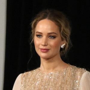 Jennifer Lawrence (enceinte) à la première du film "Don't Look Up" à New York, le 5 décembre 2021.