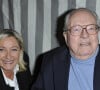 Marine Le Pen, Jean-Marie Le Pen - Inauguration de la 50eme édition de la Foire du Trône à Paris. Le 29 mars 2013