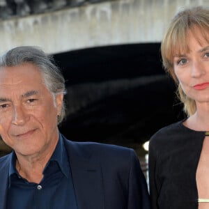 Richard Berry et sa femme Pascale Louange - Soirée de gala de la "Maud Fontenoy Fondation" à bord de la péniche Ducasse sur Seine à Paris le 6 juin 2019. Veeren/Bestimage 