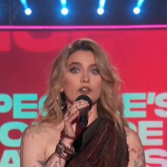 Paris Jackson aux People's Choice Awards à Los Angeles, le 7 décembre 2021.