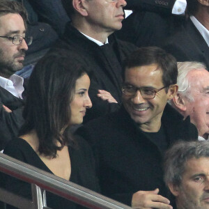 Jean-Luc Delarue et Anissa au Parc des Princes pour PSG-Nice