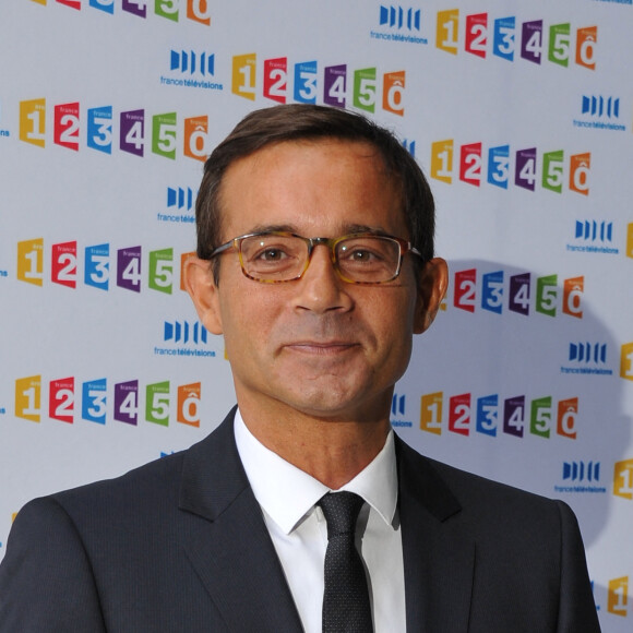 Jean-Luc Delarue à la conférence de presse de rentrée de France 2 au théatre du Rond Point © Guillaume Gaffiot /Bestimage