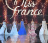 Les 5 finalistes du concours Miss France.