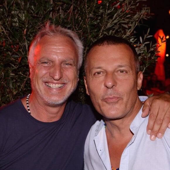 Exclusif - David Ginola et Jean-Roch à la discothèque VIP Room de Saint-Tropez, France, le 8 août 2019. © Rachid Bellak/Bestimage