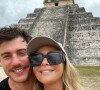 Cindy de "Koh-Lanta" et son mari Thomas au Mexique, mai 2021