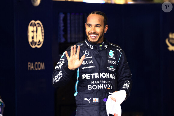Sir Lewis Hamilton, Mercedes - Qualification du Grand Prix de Formule 1 d'Abu Dhabi sur le circuit Yas Marina sur l'île de Yas le 11 décembre 2021. © Motorsport Images/Panoramic/Bestimage