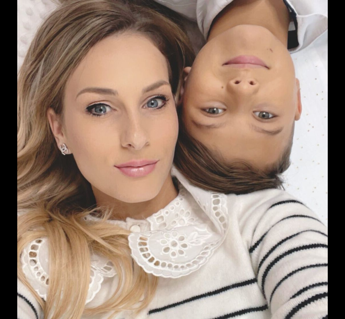 Photo Camille Santoro de "Familles nombreuses" avec son fils Nino