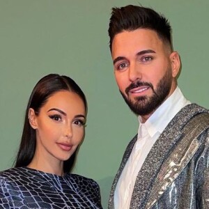 Nabilla, comblée d'amour par son mari Thomas Vergara et leur fils Milann.