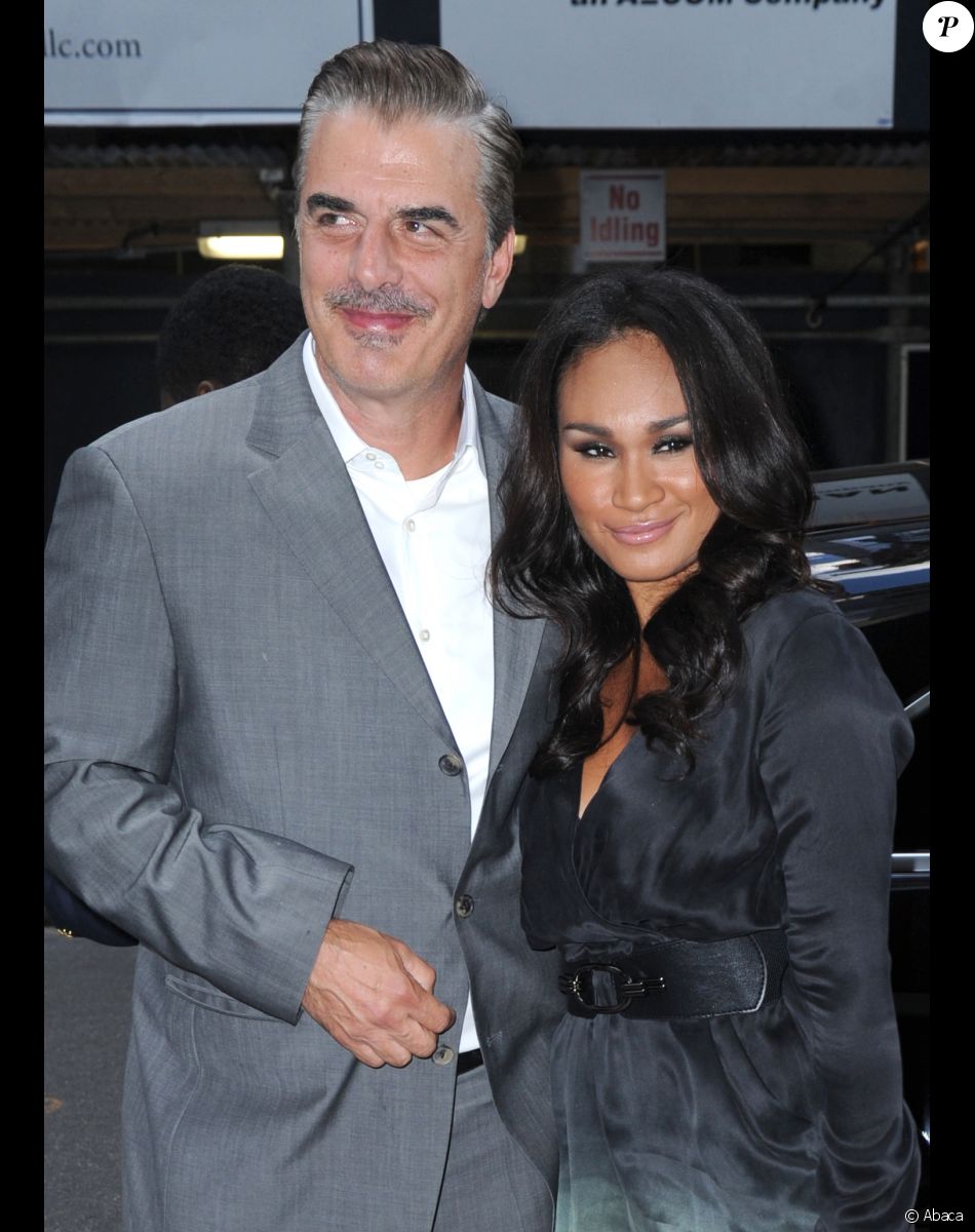 Chris Noth et son épouse Tara Wilson à New York en 2013.