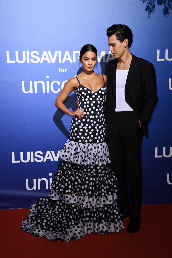 Vanessa Hudgens et Austin Butler - Les célébrités lors du Gala d'été Unicef x Luisaviaroma à Porto Cervo en Italie, le 9 août 2019.