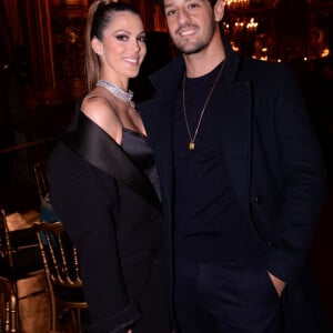 Exclusif - Iris Mittenaere et son compagnon Diego El Glaoui - Dîner Etam après le défilé Etam Live Show 2021 à l'Opéra Garnier à Paris, le 4 octobre 2021. © Rachid Bellak / Bestimage