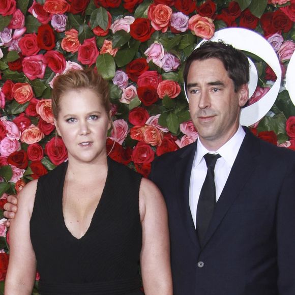 Amy Schumer et son mari Chris Fischer - 72e cérémonie annuelle des Tony Awards au Radio City Music Hall à New York.
