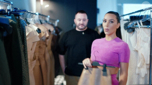Kim Kardashian West s'associe avec Fendi pour sortir une collection capsule Fendi x Skims. Los Angeles. Le 10 novembre 2021.