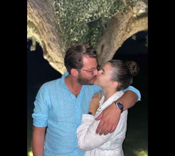 Marina Kaye et son compagnon sur Instagram. Le 29 juillet 2021.