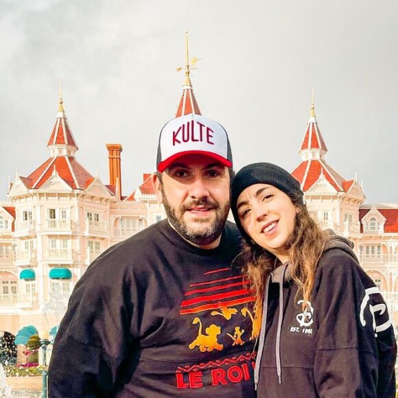 Laurent Ournac et sa femme Ludivine sur Instagram. Le 29 décembre 2021.
