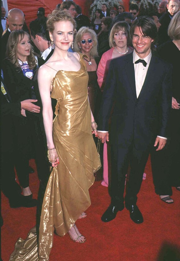 Tom Cruise et Nicole Kidman aux Oscars en 2000.