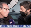 Paul Larrouturou se rend à une manifestin anti-vax pour sa chronique sur LCI et se fait violemment prendre à partie - Instagram