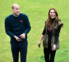 Le prince William et Kate Middleton rendent visitent aux scouts à Alexandra Park pour leur campagne PromiseToThePlanet des scouts à Glasgow, en marge de la Cop26, le 1er novembre 2021.