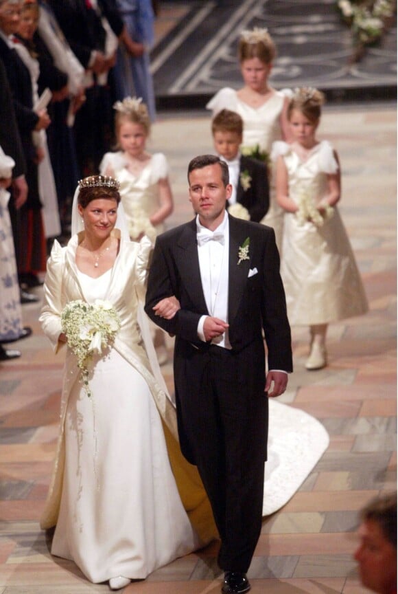 Mariage de la princesse Martha Louise de Norvège et d'Ari Behn, en 2002. 