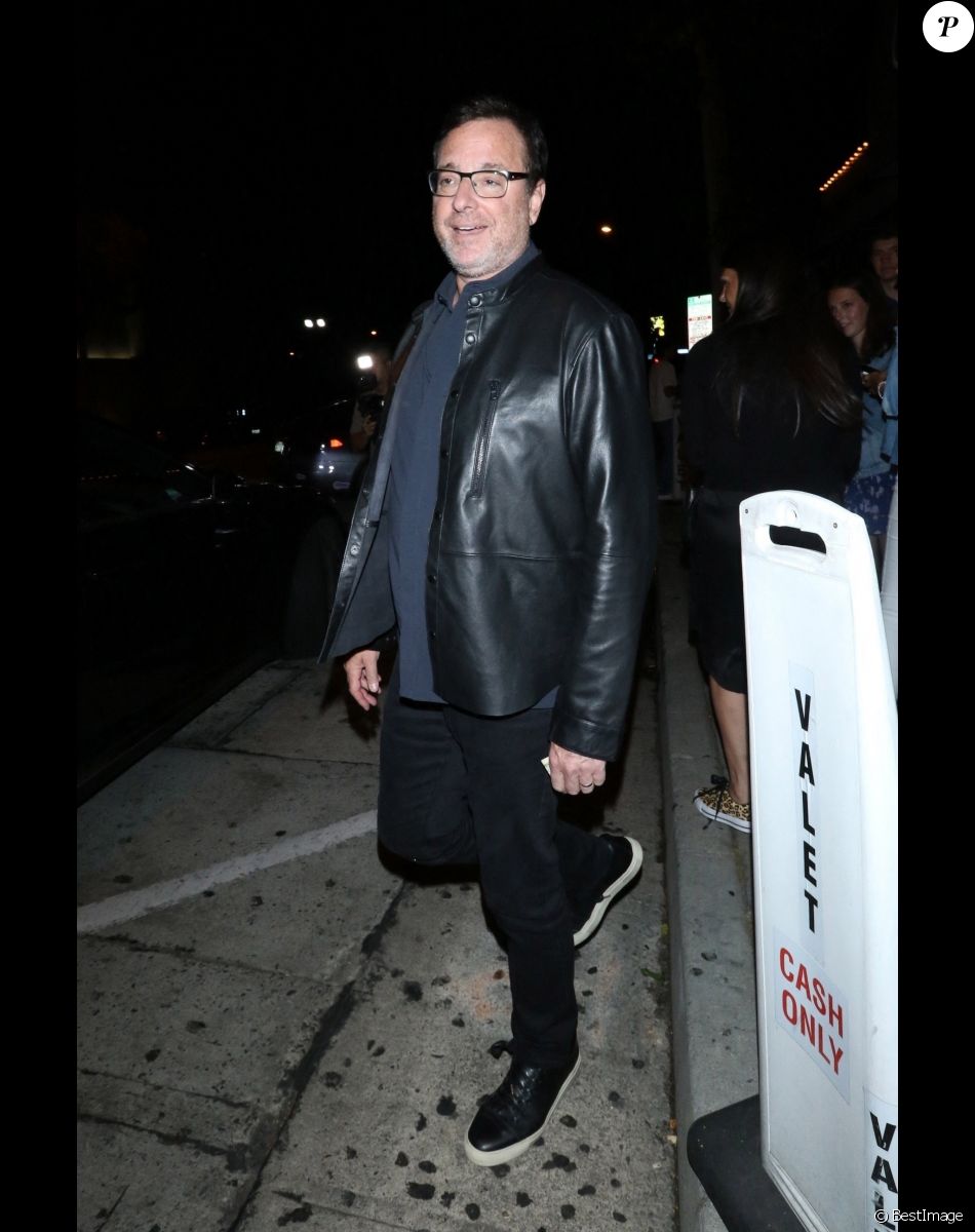 Bob Saget est allé dîner au restaurant 'Craig's' à West Hollywood, le 12 juillet 2019.